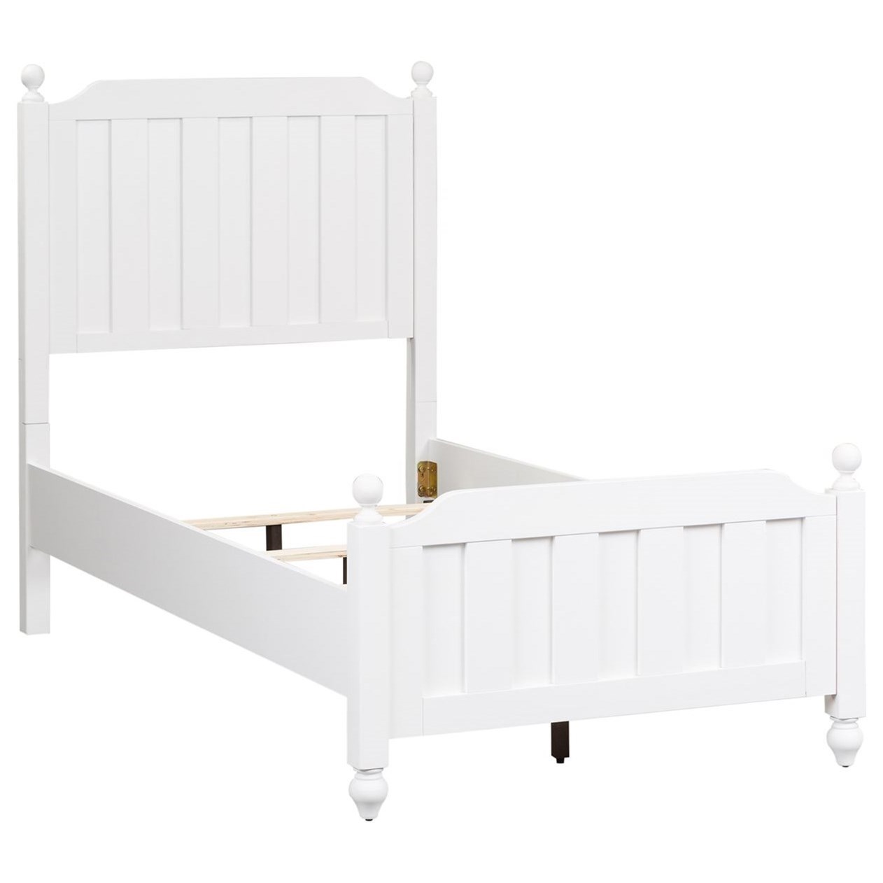 Liberty Furniture Cottage View Cottage Style Twin Panel Bed with Bun